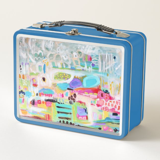 Lunch Box Nuages abstraits (Devant)