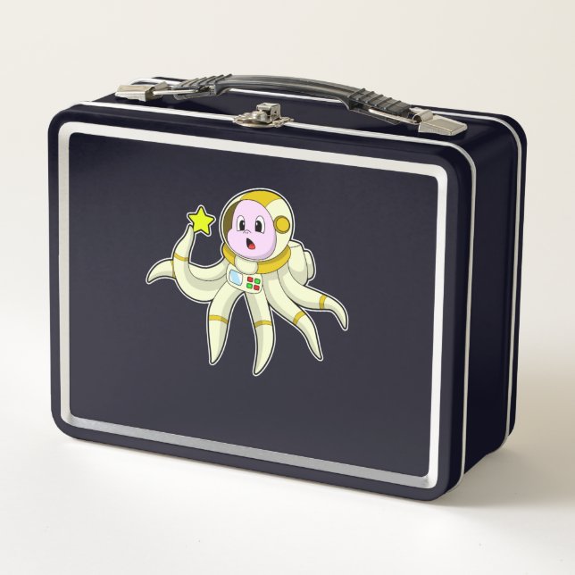 Lunch Box Octopus comme plongeur avec étoile (Devant)
