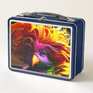 Lunch Box Oiseau coloré