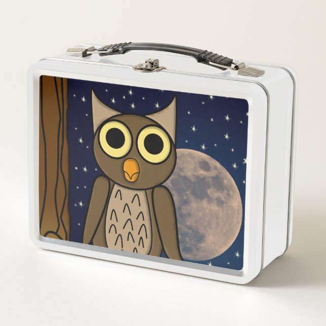 Lunch Box Oiseau de nuit (Devant)