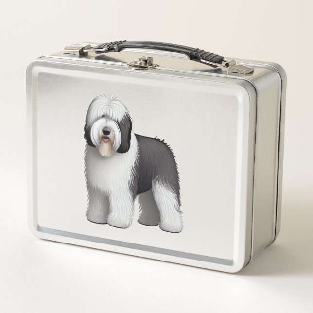 Lunch Box Old English Sheepdog 10 (Devant)