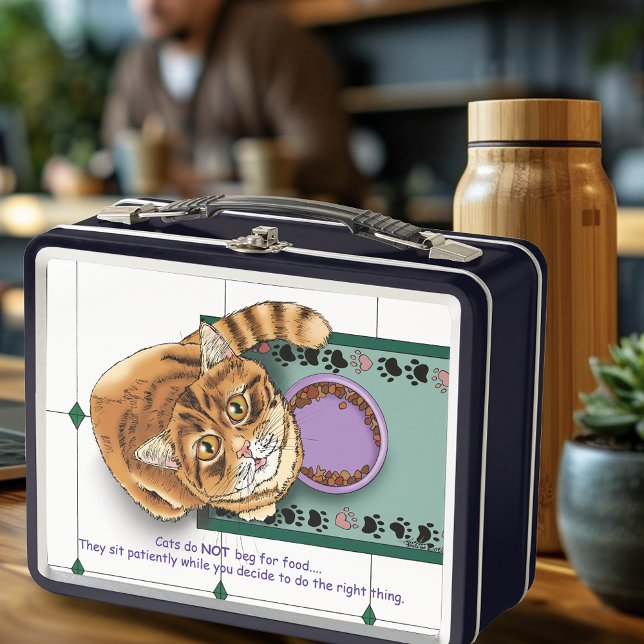 Lunch Box Orange Tabby Food Bowl cuisine (Créateur téléchargé)