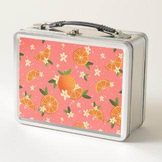 Lunch Box Oranges et fleurs d'oranges