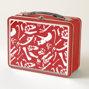 Lunch Box Os de dinosaure (rouges)