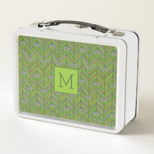 Lunch Box Oscar le Groupement   Motif Throwback des années 8