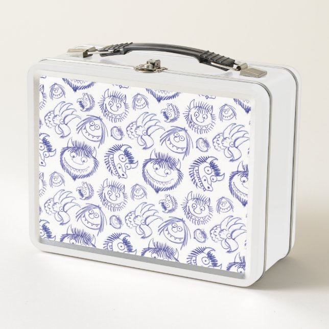 Lunch Box Où les choses sauvages sont Motif d'esquisse (Devant)