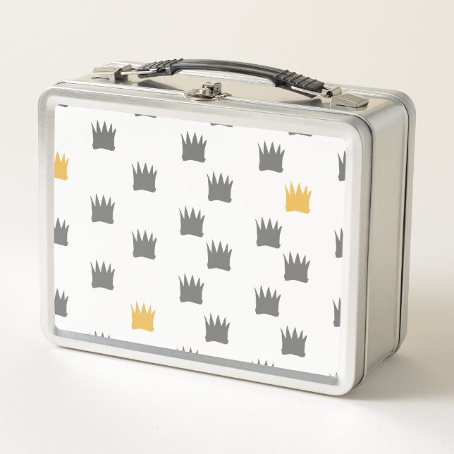 Lunch Box Où les choses sauvages sont Motifs de la Couronne (Devant)