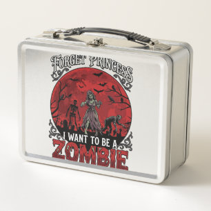 Lunch Box Oublier Princesse Zombie Lune de Sang Cimetière Ch