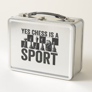 Lunch Box Oui Échecs est un sport amusant Amateurs d'échecs 