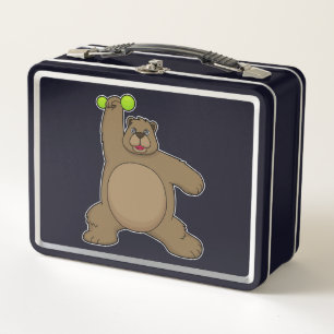Lunch Box Ours avec cloche à Yoga Fitness