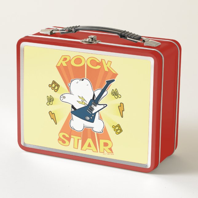 Lunch Box Ours de glace - Rock Star (Devant)