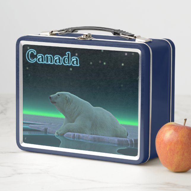 Lunch Box Ours polaire en bordure de glace - Canada (En situation)