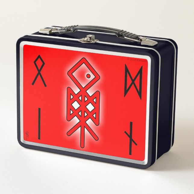 Lunch Box Oye of Odin Bindrune #RuneKids (Devant)