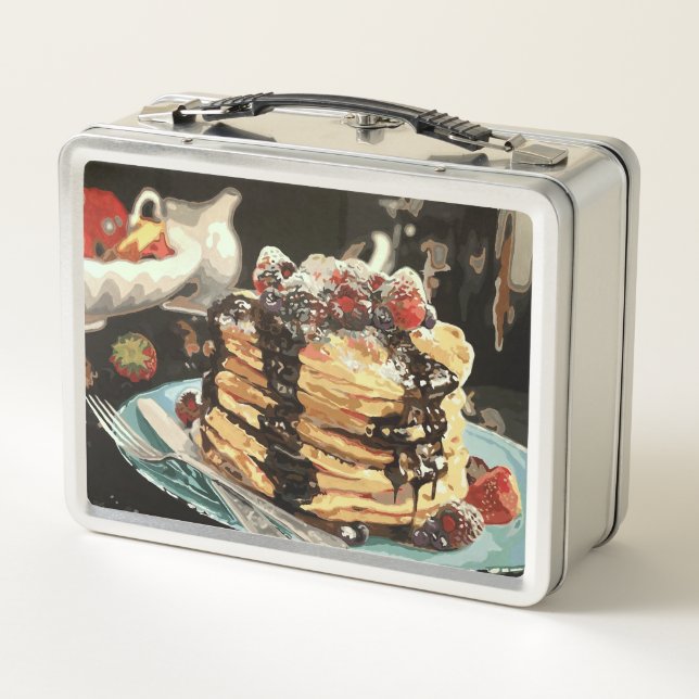Lunch Box Pancakes to Go Lunbox (Dos)