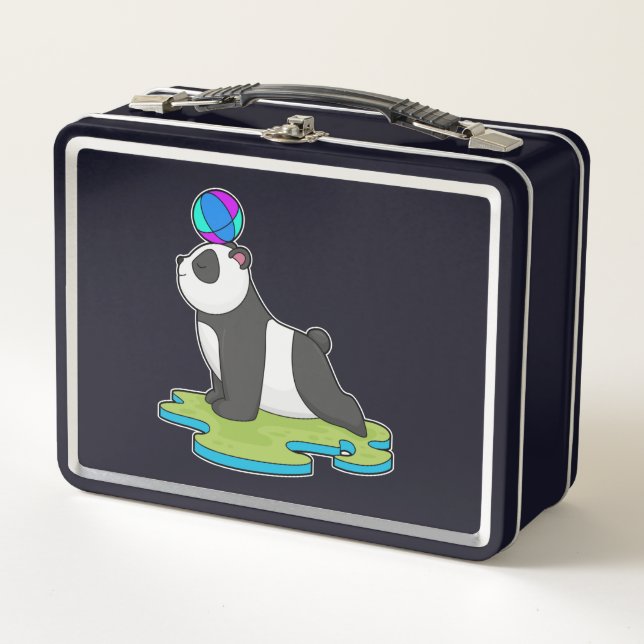 Lunch Box Panda at yoga (Devant)