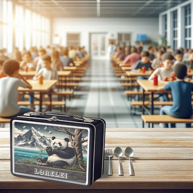 Lunch Box Panda's Secluded Nook : Bambou Plaisir (Créateur téléchargé)