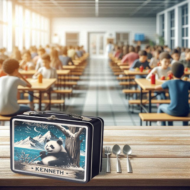 Lunch Box Panda's Tranquille Spot : Bambou Delight (Créateur téléchargé)