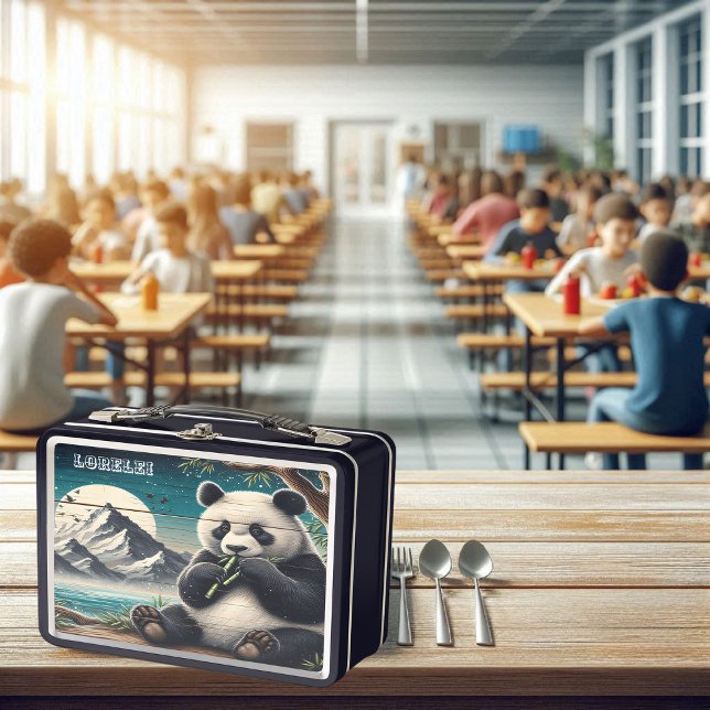 Lunch Box Panda's Wooded Perch : Bamboo Indulgence (Créateur téléchargé)