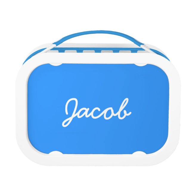 Lunch Box Panier-repas personnalisé pour le bleu des garçons (Dos)