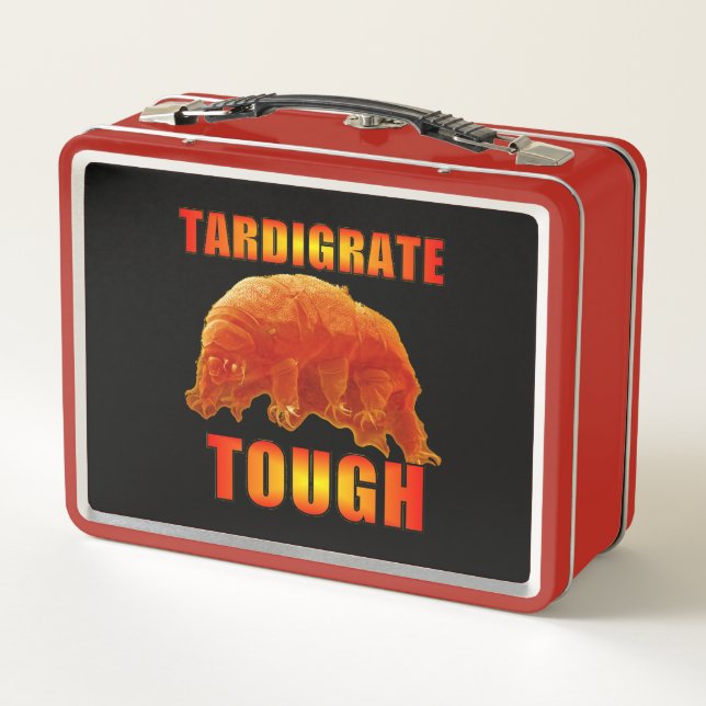 Lunch Box Panier-repas tardigrade en métal d'ours de l'eau (Dos)