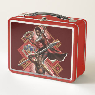 Lunch Box Panthère noire   Nakia & Okoye Wakandan Graphic