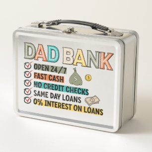Lunch Box Papa Bank : L'établissement de prêt ultime