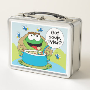 Lunch Box Pâque Avoir Soupe Frog Argent