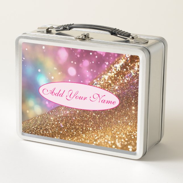Lunch Box Parties scintillant Opal Collection Holographique  (Devant)