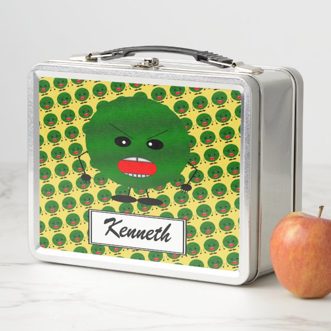 Lunch Box Pastèque en colère par Kenneth Yoncich (En situation)