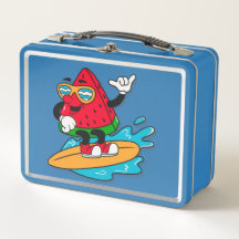 Pastèque surfant cool