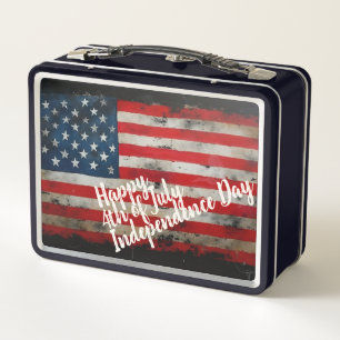 Lunch Box Patriotique 4 juillet Fête de l'Indépendance