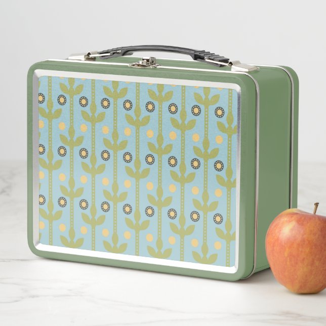 Lunch Box Patters de Floral (En situation)