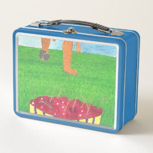 Lunch Box Pattes de chien et cerise