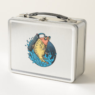 Lunch Box Pêche Tshirt Homme Pêche Rod Pêche Pêche