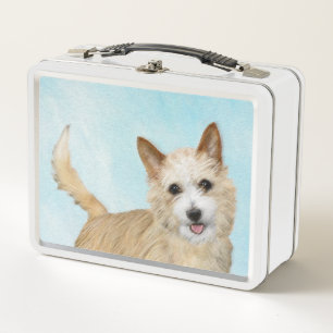 Lunch Box Peinture Podengo Pequeno portugaise - Art original