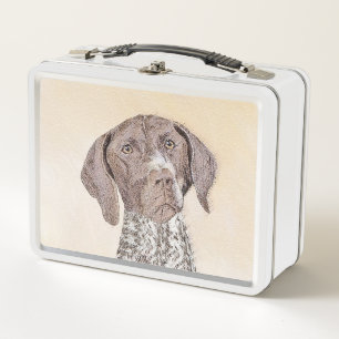 Lunch Box Peinture pointeur germanique à pois court - Chien 