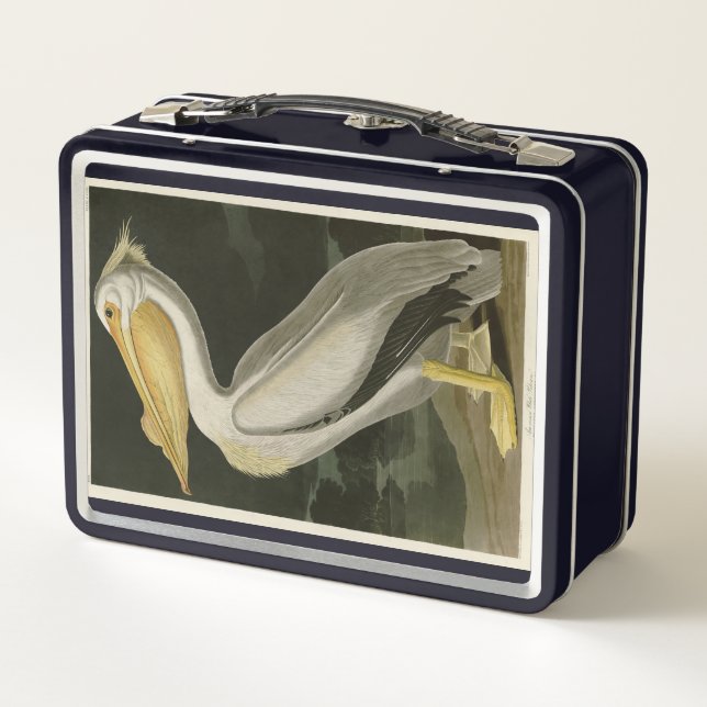Lunch Box Pélican blanc américain, les oiseaux d'Amérique d' (Dos)