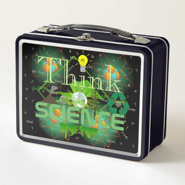 Lunch Box Penser la science personnalisée 2.0 (Devant)