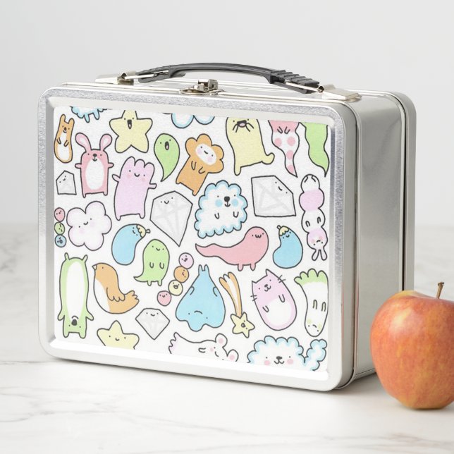 Lunch Box Personnages de dessin animé mignons (En situation)