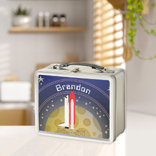 Lunch Box Personnalisation de l'explosion d'une fusée par l'