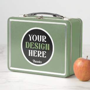 Lunch Box personnalisé, unique, élégant & minimaliste kiss h