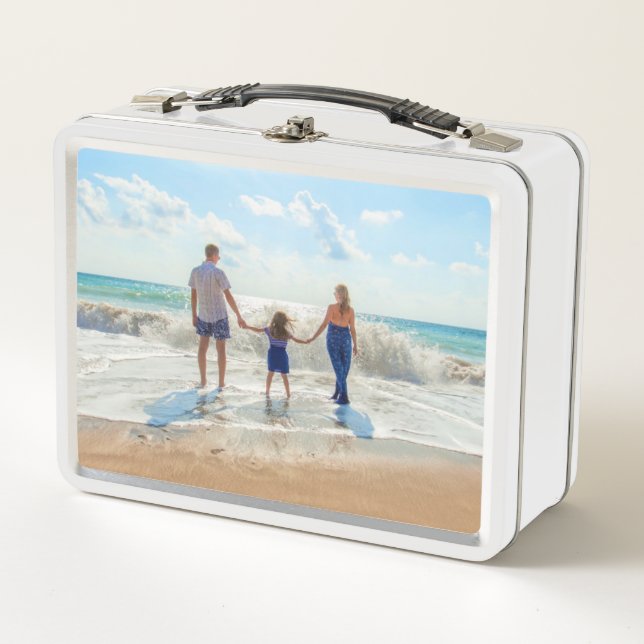 Lunch Box Personnalisez Votre Boîte À Déjeuner En Métal Phot (Devant)