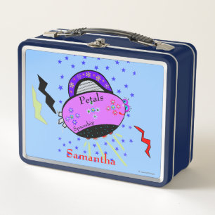 Lunch Box Pétales Spacilier Rose Violet Fleurs
