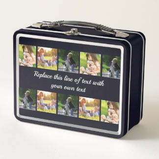 Lunch Box photocollage et texte