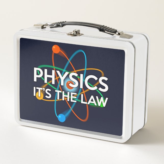 Lunch Box PHYSIQUE. C'EST LA LOI Science (Devant)