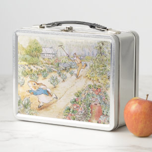 Lunch Box Pierre le lapin poursuivi par Mc Gregor