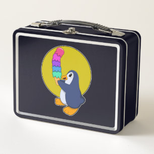 Lunch Box Pingouin avec crème glacée