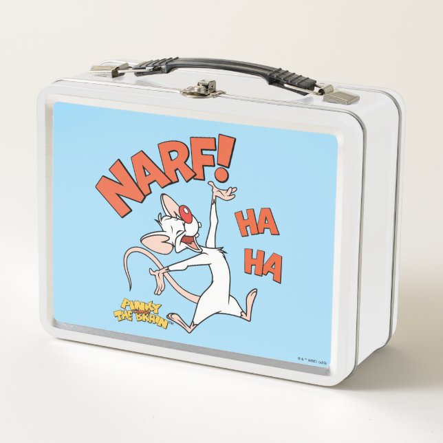 Lunch Box Pinky et le cerveau | Pinky "Narf !" (Devant)