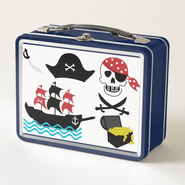 Lunch Box Pirate cool (Devant)
