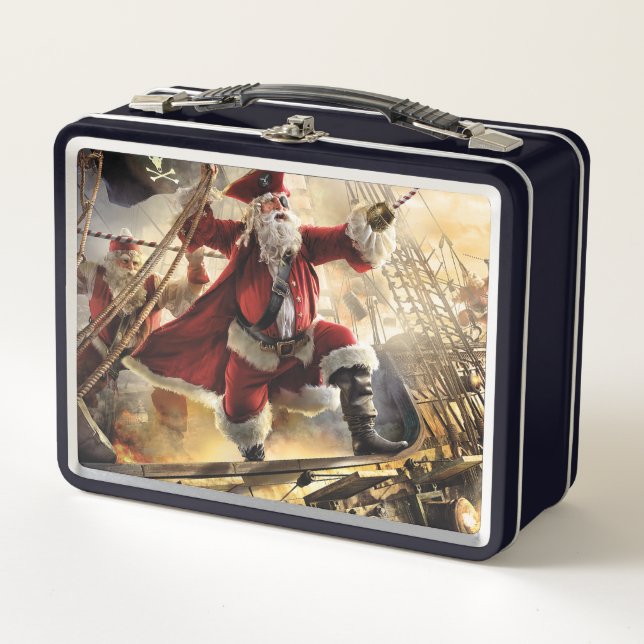 Lunch Box Pirate Père Noël (Devant)